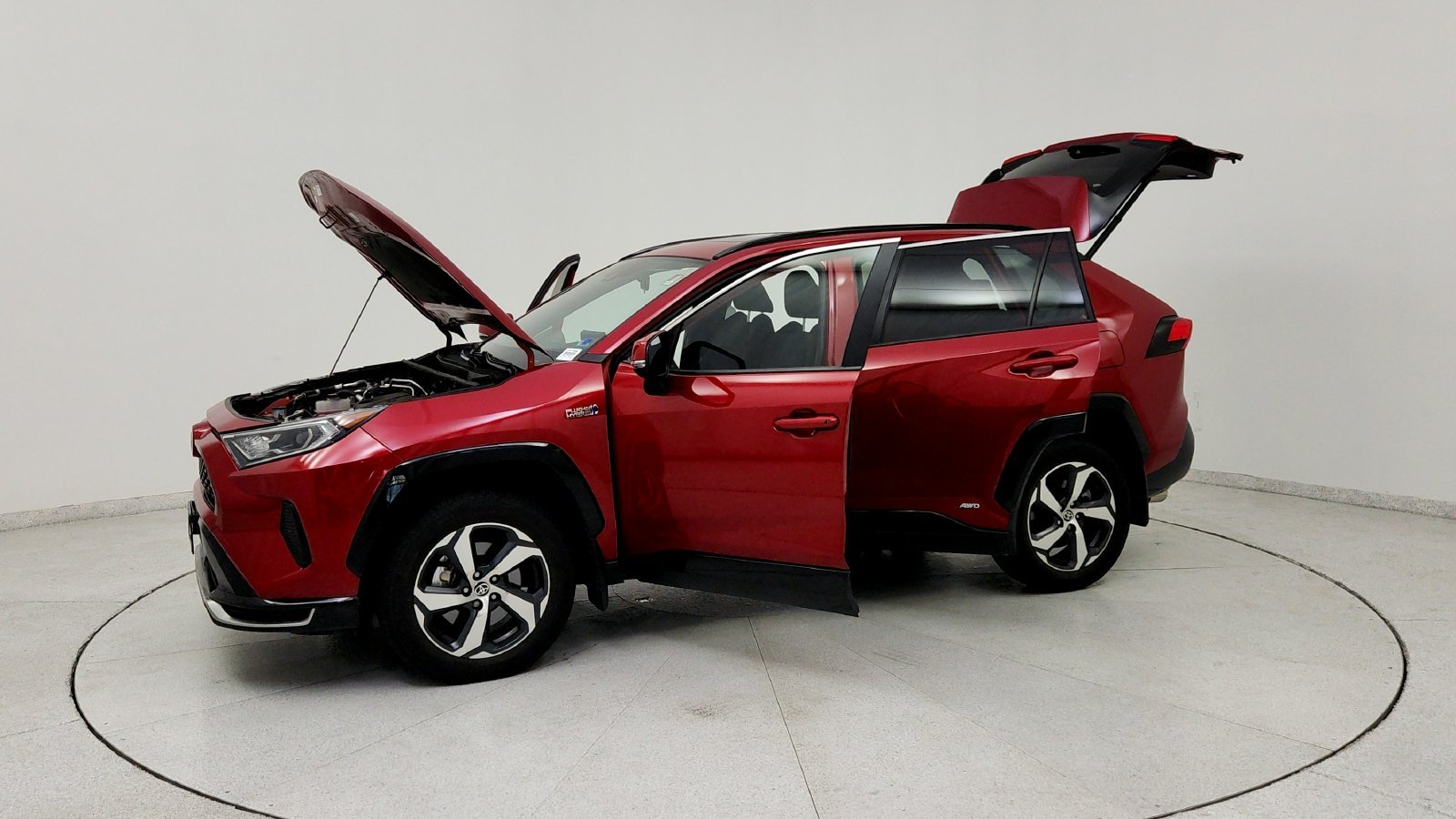 Used 2021 Red Toyota SE image 12