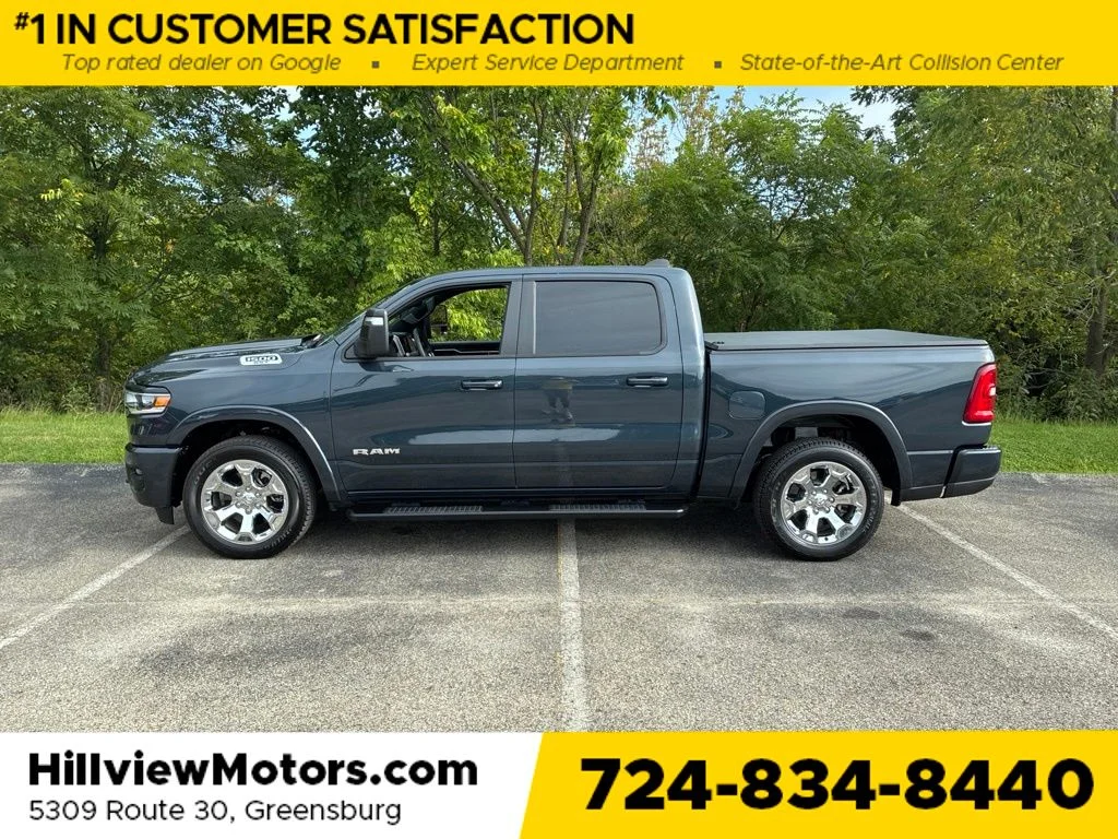 Certified Used 2025 Blue Metallic Ram Big Horn/Lone Star image 2