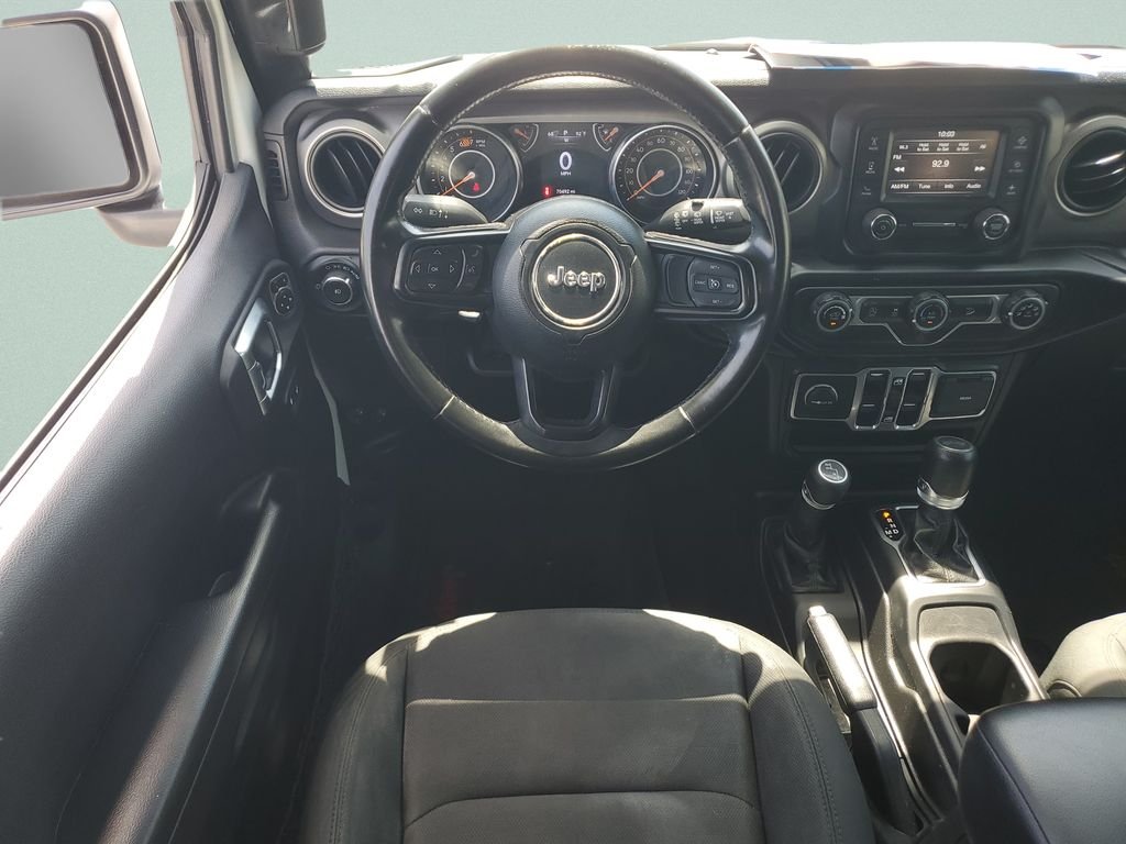 Used 2020 White Jeep Unlimited Sport S image 11