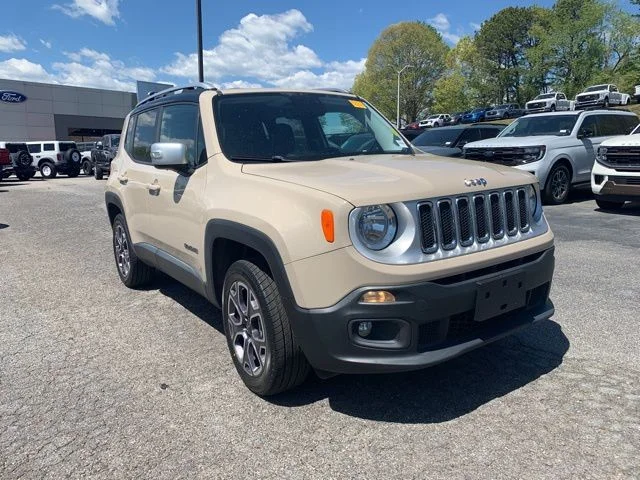 Used 2016 Jeep Renegade Limited with VIN ZACCJBDT5GPD93427 for sale in Hendersonville, NC
