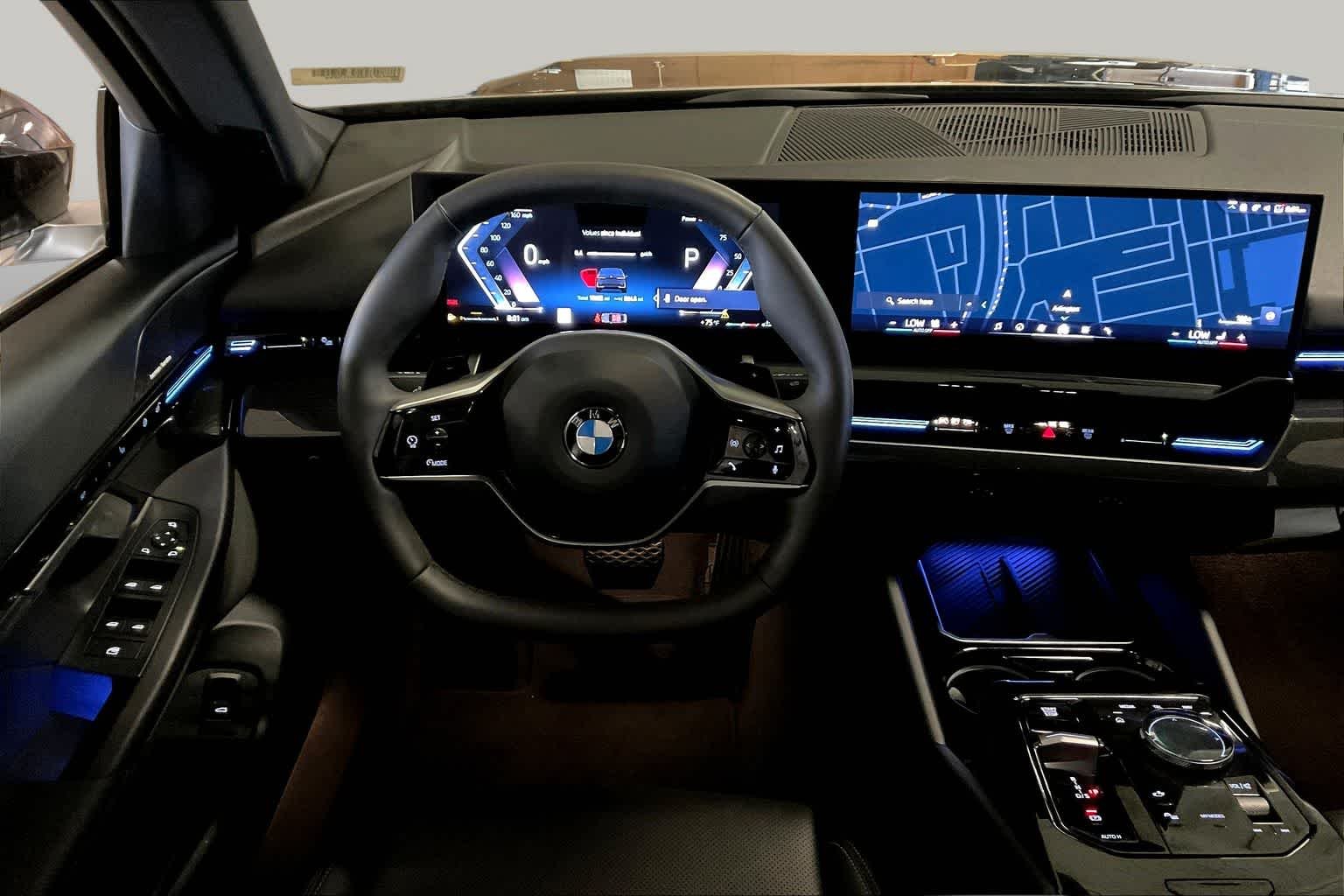 Certified Used 2025 Dark Graphite Metallic BMW 530i image 5