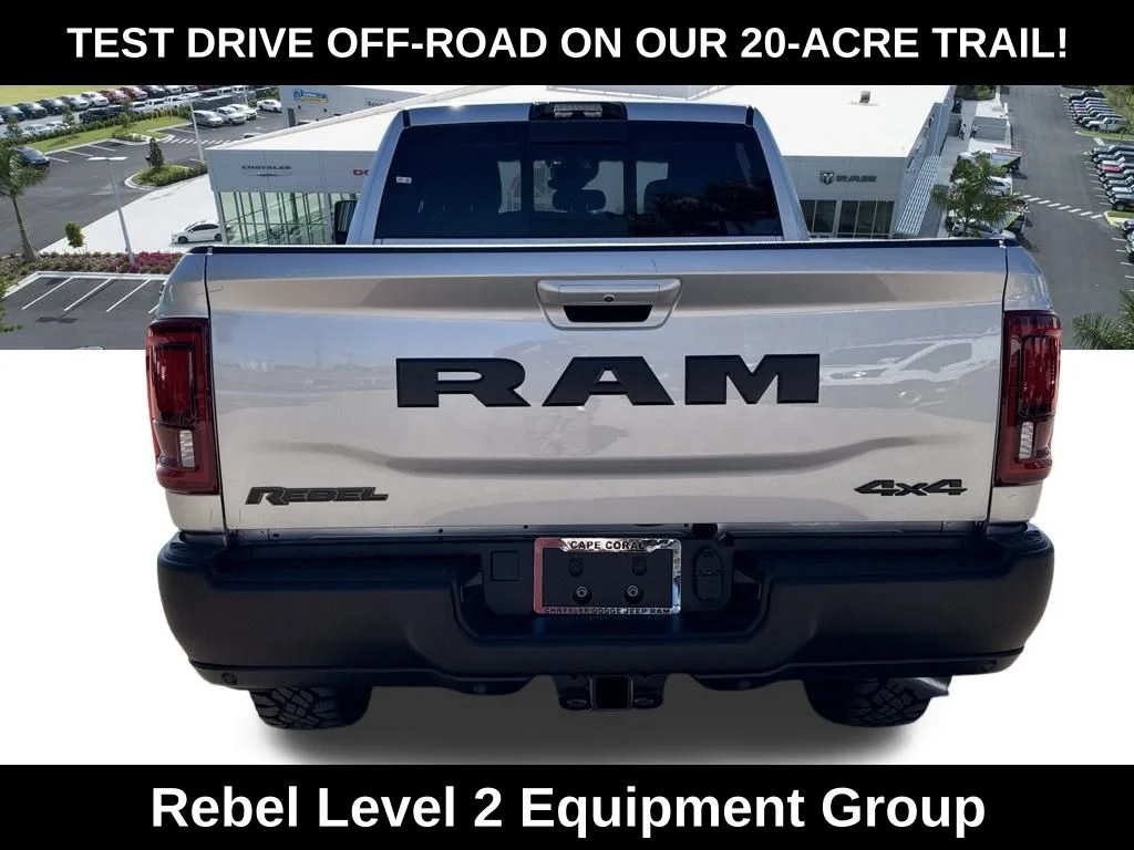 New 2026 Silver-Zynith Exterior Paint RAM Rebel image 5
