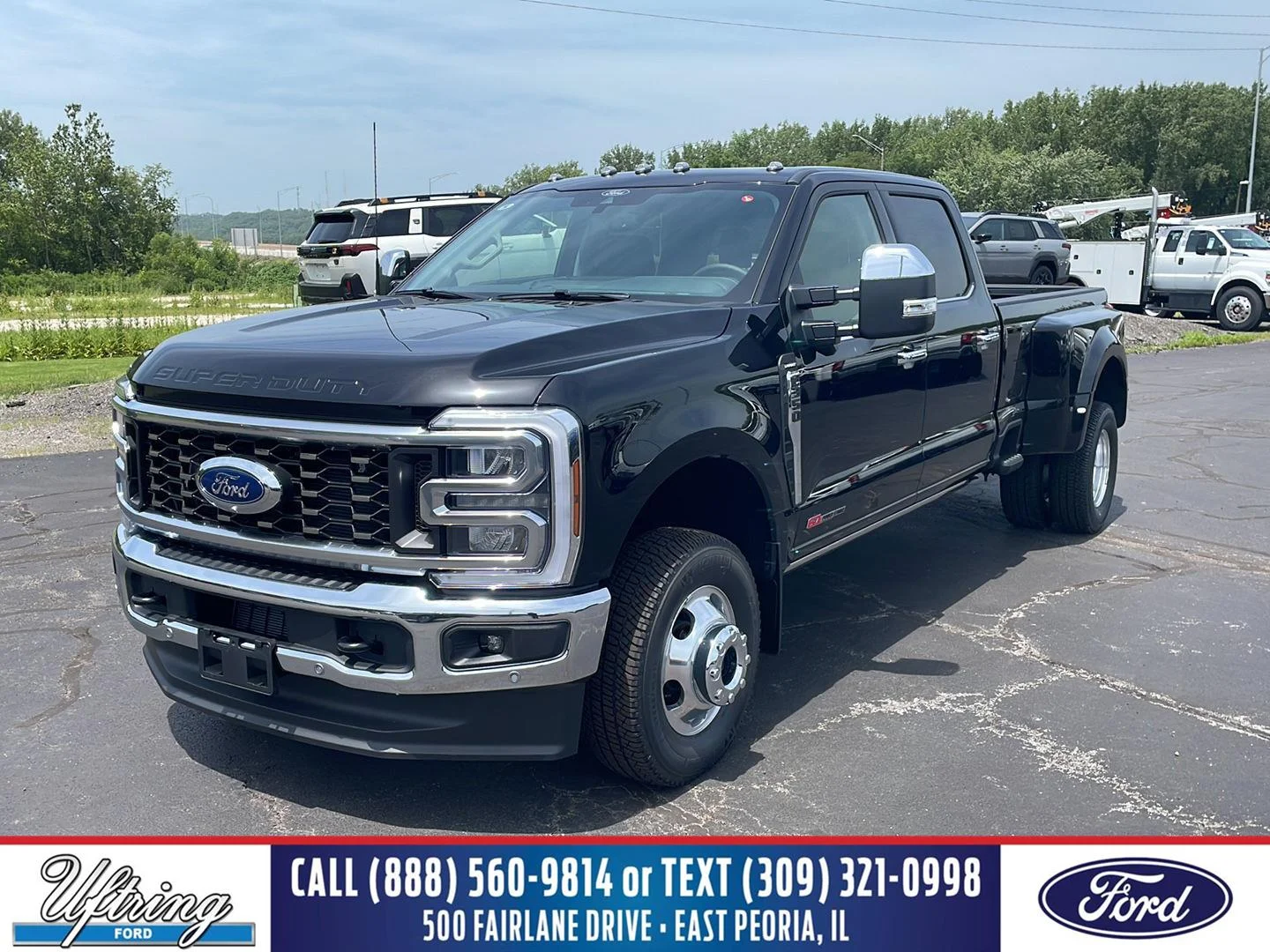 New 2026 Agate Black Metallic Ford LARIAT image 1