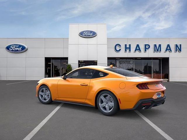 New 2026 Orange Fury Metallic Tri-coat Ford EcoBoost® Premium Fastback image 4