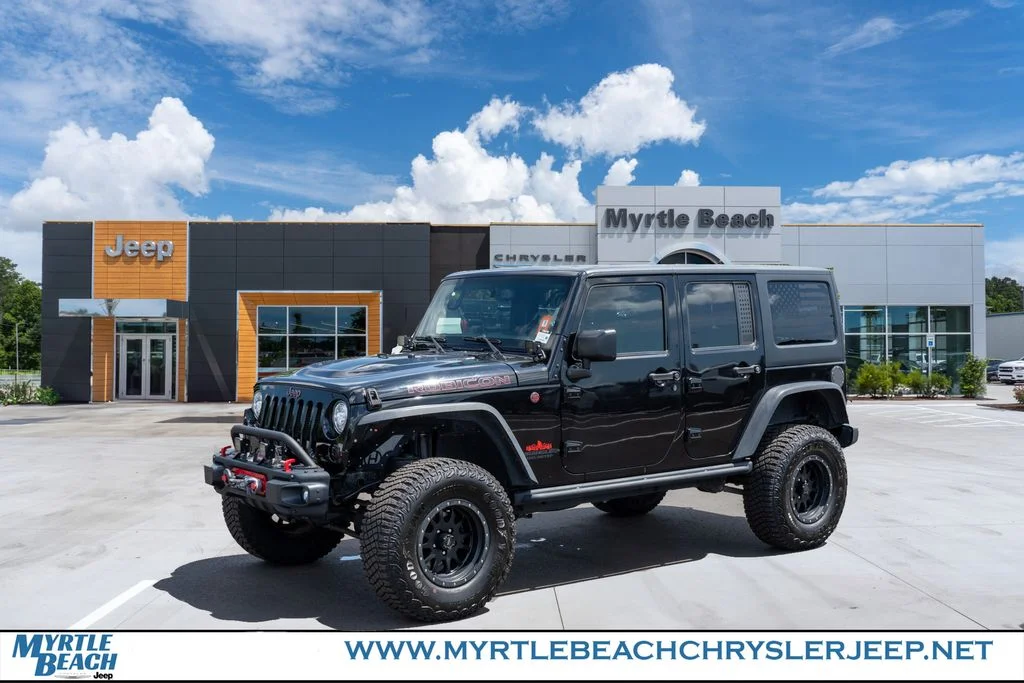 Used 2017 Black Clearcoat Jeep Unlimited Rubicon image 1