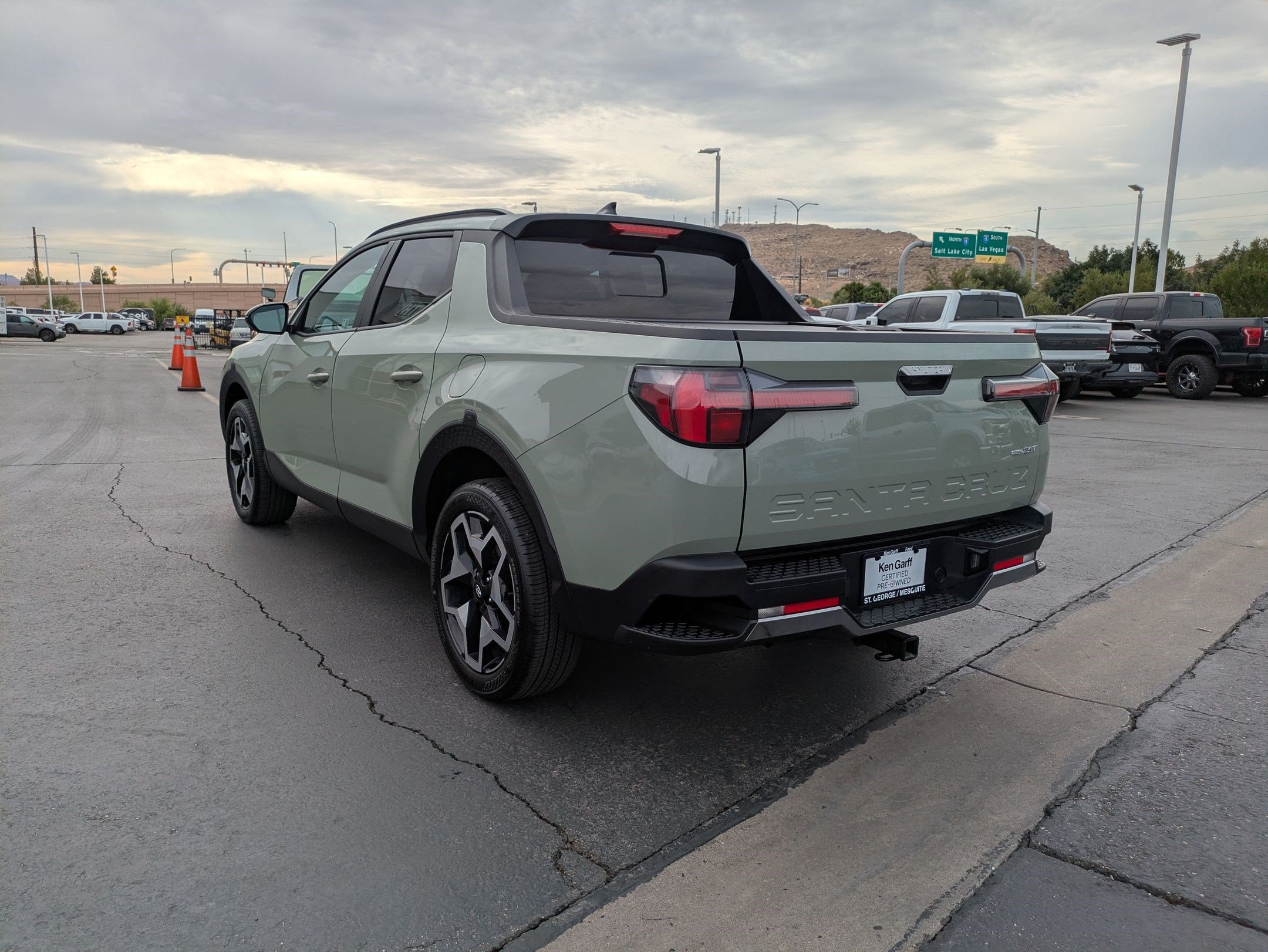 Used 2024 Sage Gray Hyundai Limited image 5