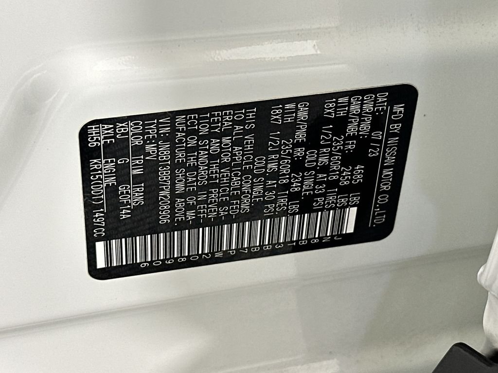 Used 2023 White Nissan SV image 31