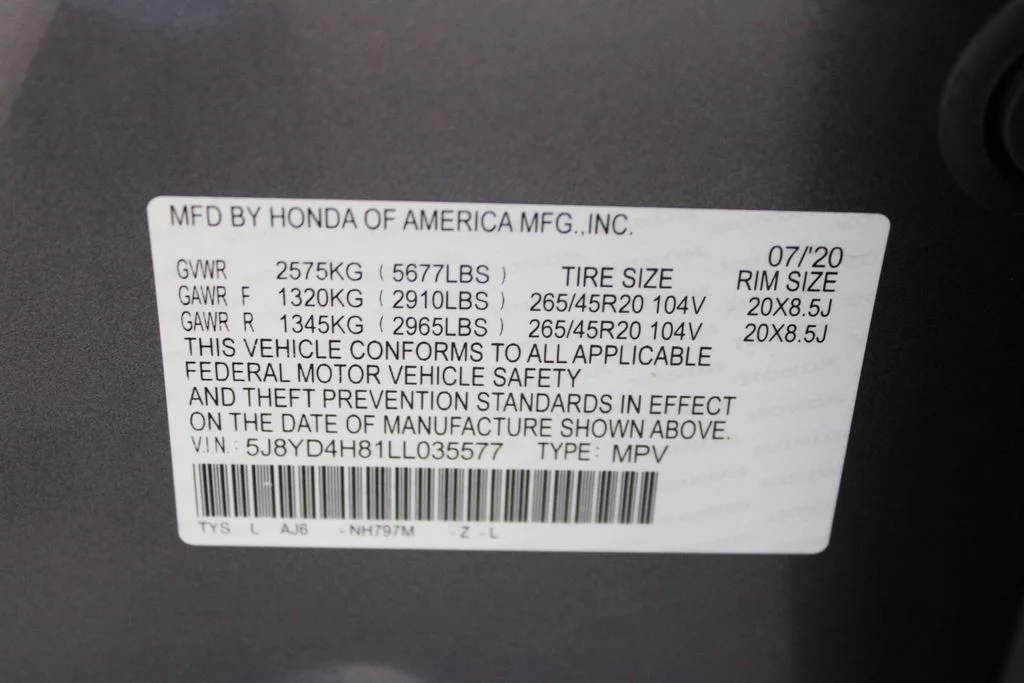 Used 2020 Gray Acura Advance image 34