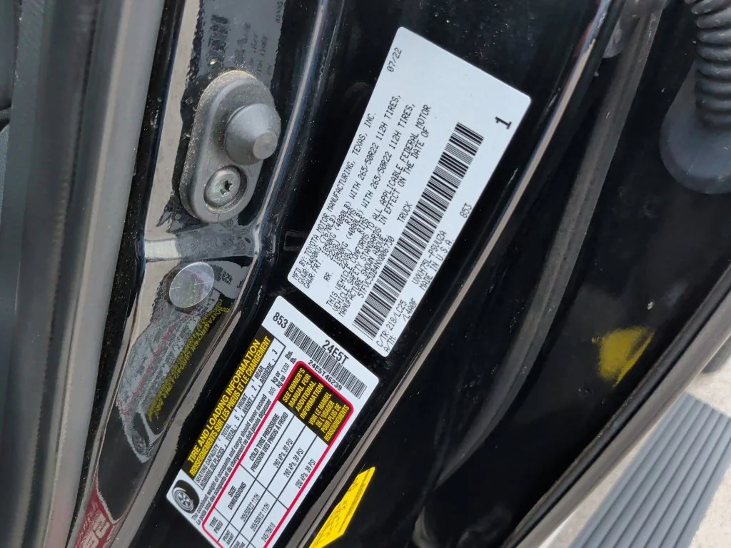 Used 2022 Midnight Black Metallic Toyota Capstone image 53