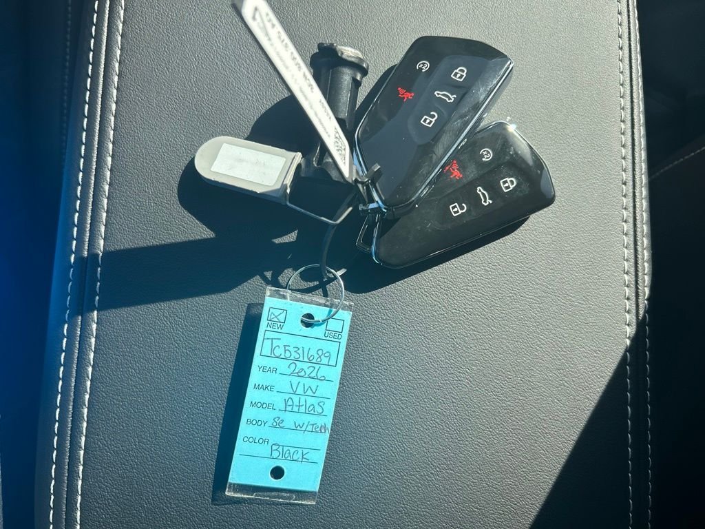 New 2026 Black Volkswagen SE w/Technology image 58