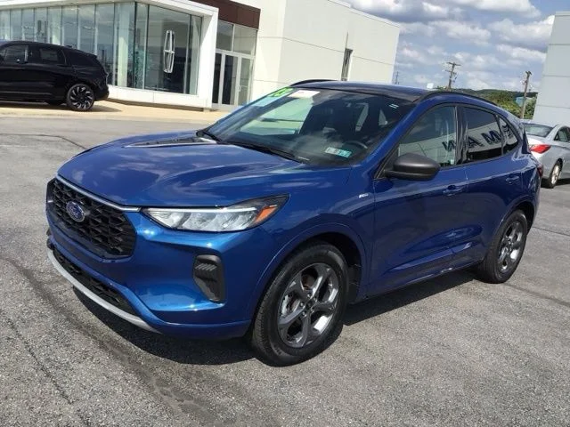 Certified Used 2023 Atlas Blue Metallic Ford ST-Line image 2