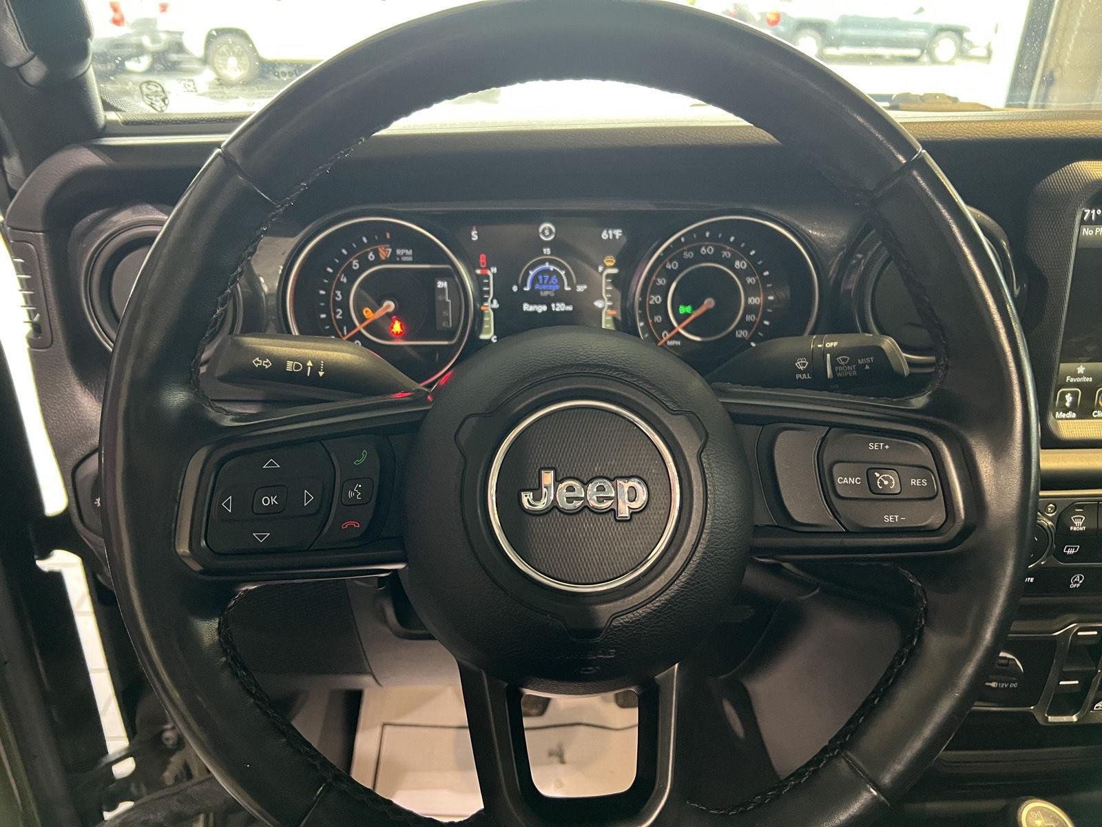 Used 2022 Sarge Green Clearcoat Jeep Altitude image 17