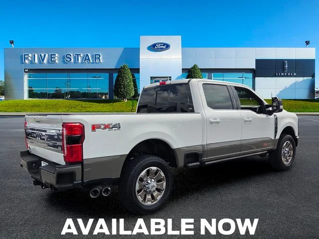 New 2026 Star White Metallic Tri-Coat Ford King Ranch image 13
