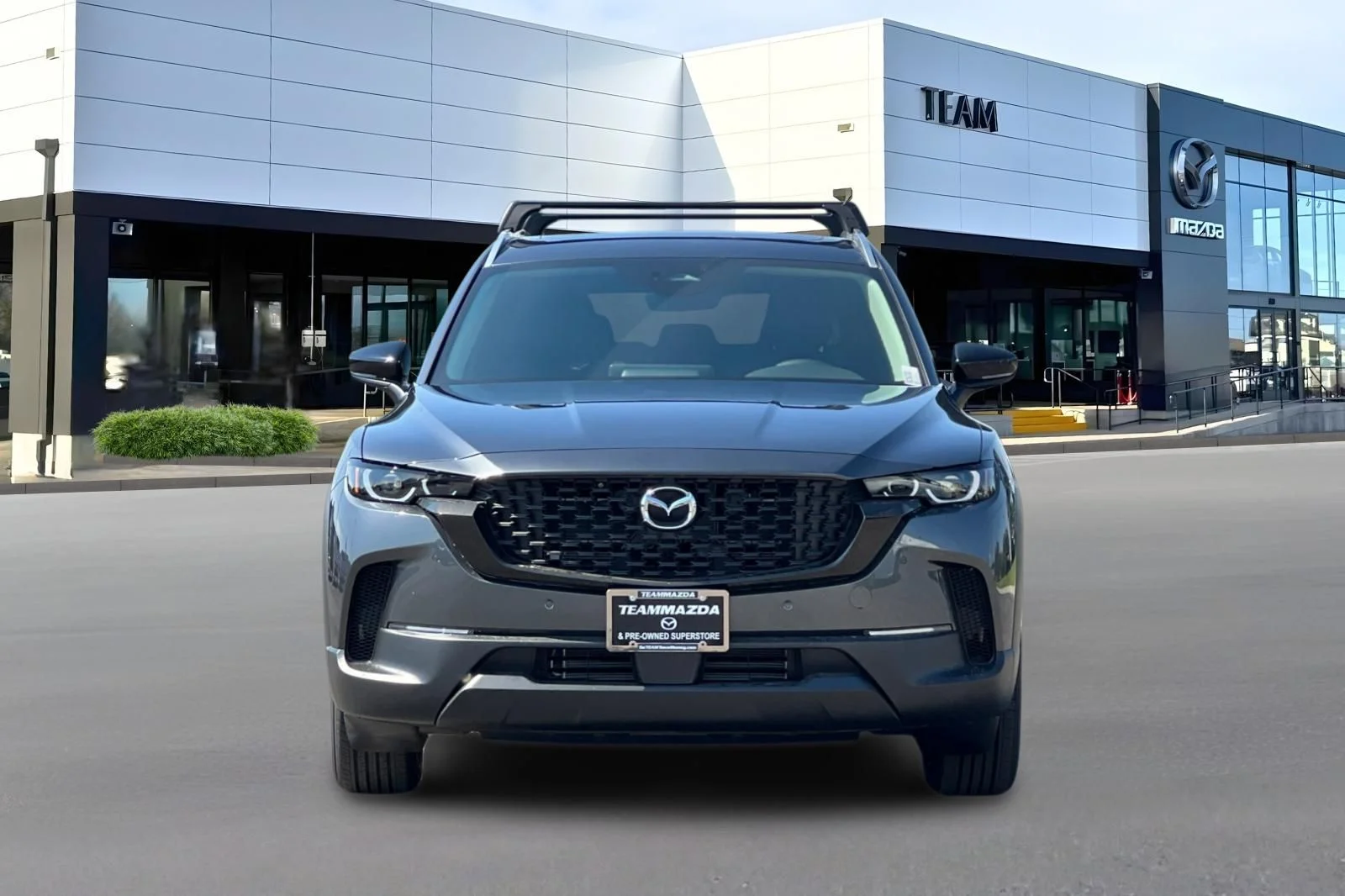 New 2026 Machine Gray Metallic Mazda Preferred AWD image 6