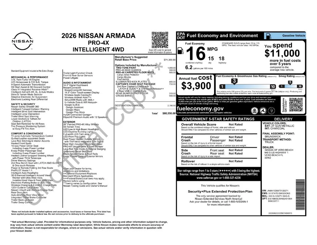 2026 Nissan Armada PRO-4X - Photo 33