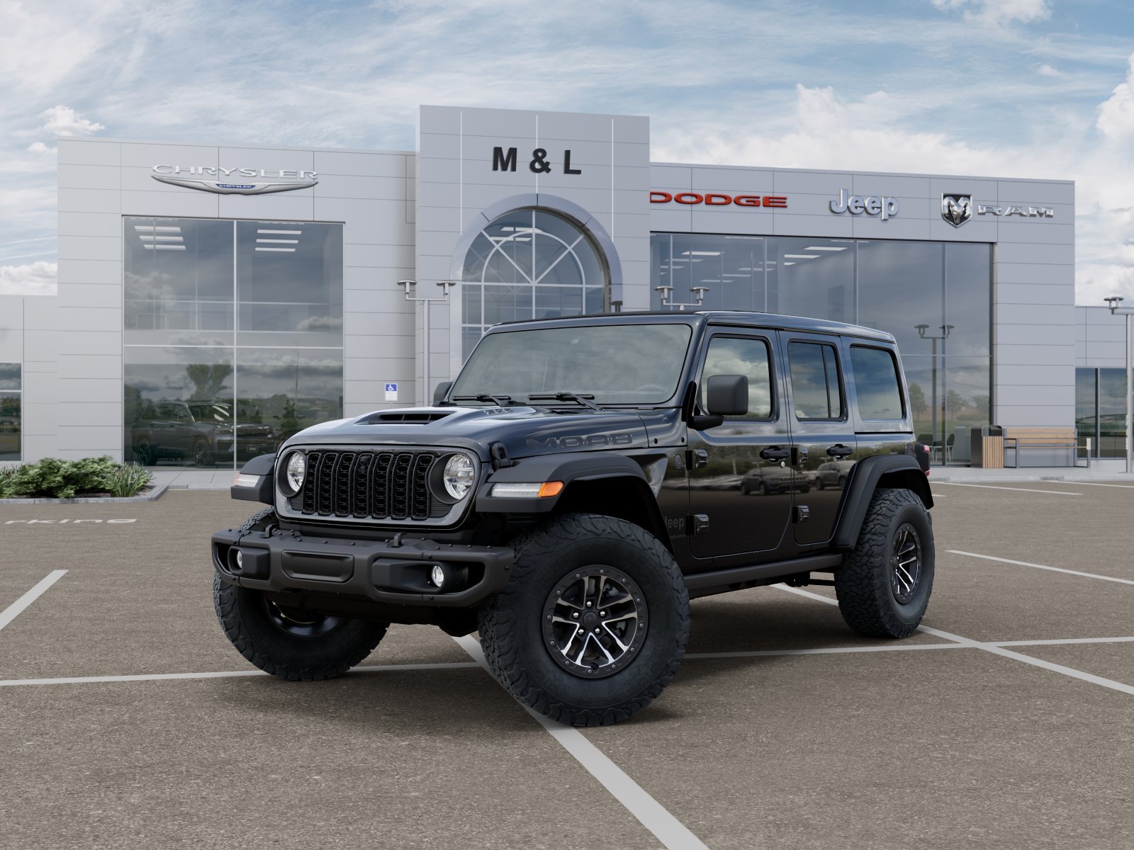 New 2026 Black Clear-Coat Exterior Paint Jeep Rubicon 392 image 54