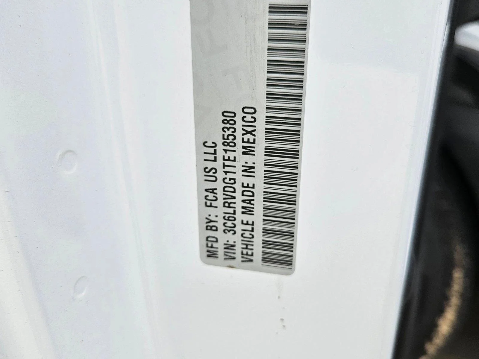 New 2026 Bright White Clear-Coat Exterior Paint RAM Tradesman image 16