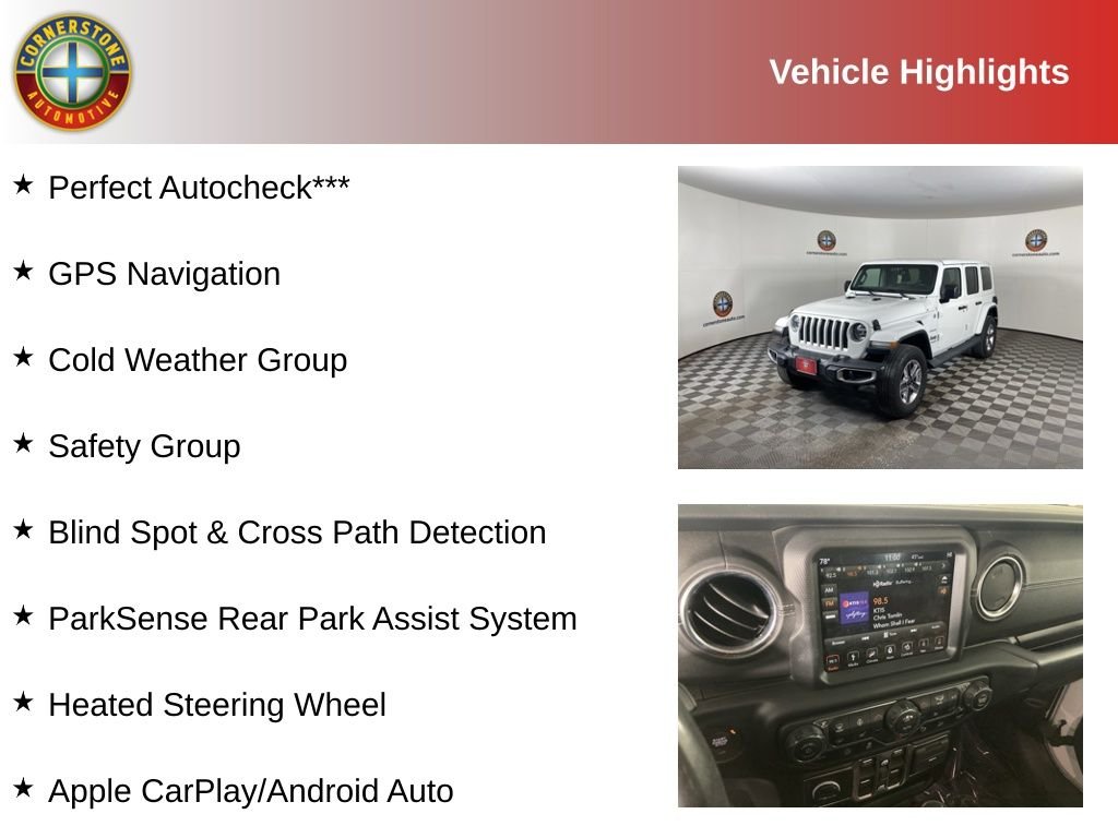 Used 2019 Jeep Wrangler Unlimited Sahara with VIN 1C4HJXEN8KW526230 for sale in Elk River, Minnesota