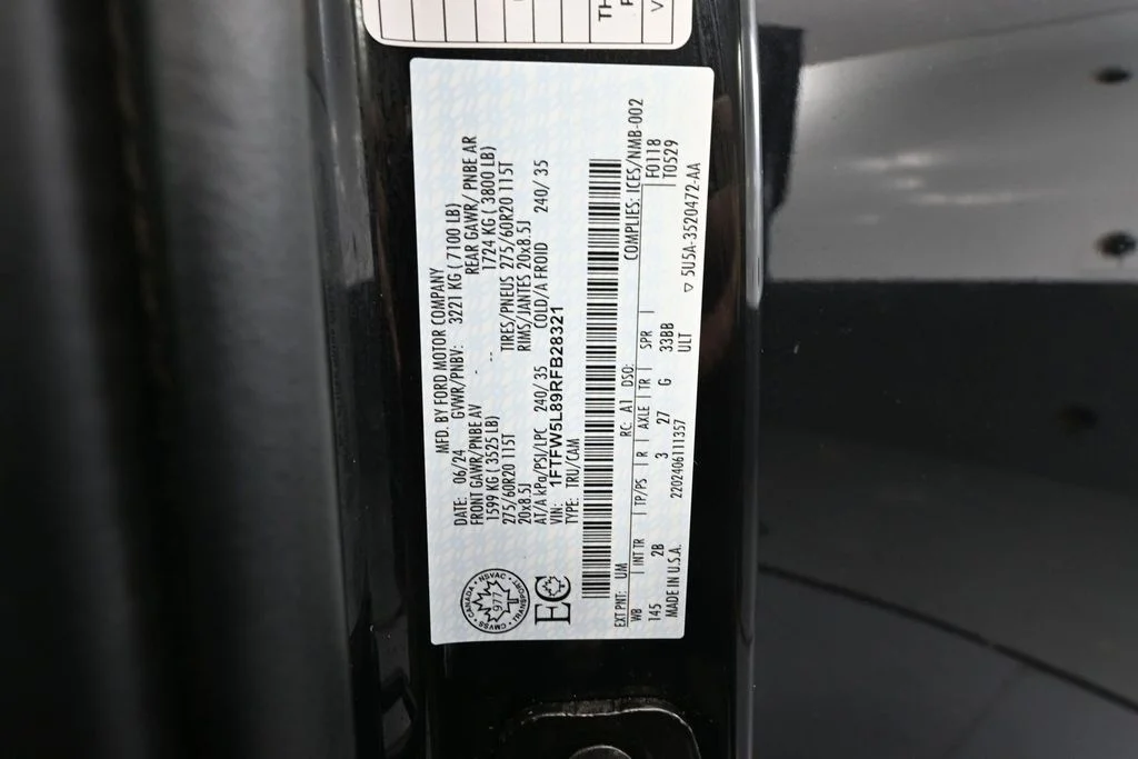 Certified Used 2024 Black Ford Lariat image 44
