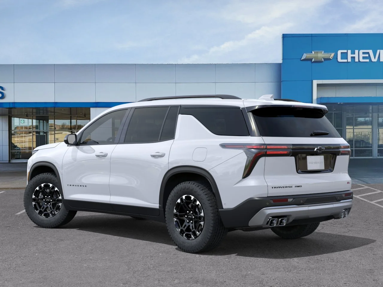 New 2027 Polar White Tricoat Chevrolet AWD Z71 image 3