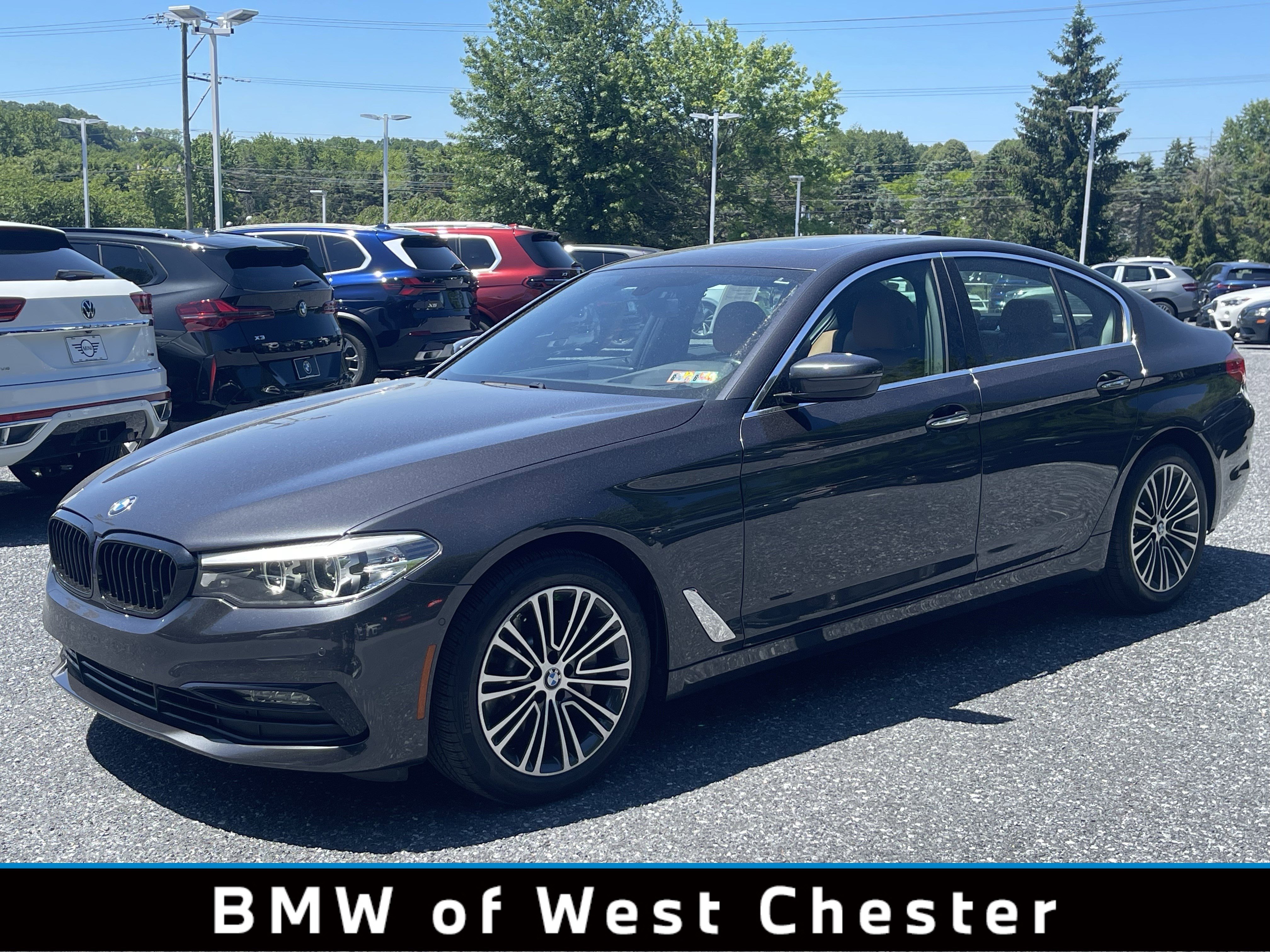 Used 2017 Dark Graphite Metallic BMW 530i xDrive image 1