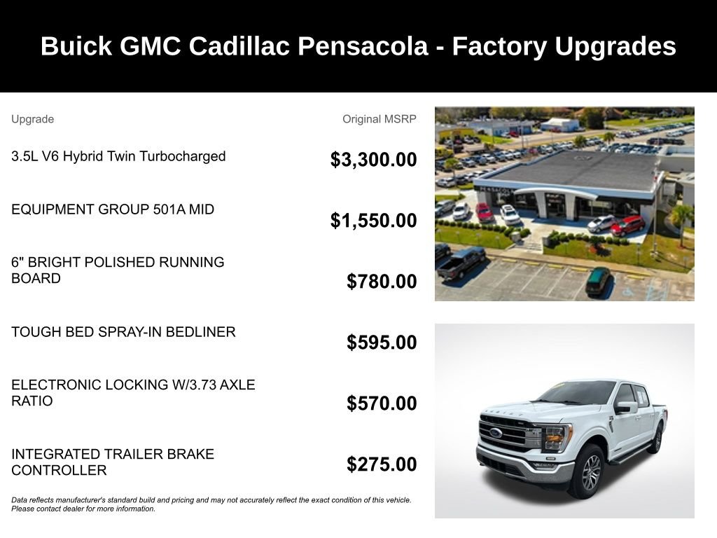 Used 2022 White Ford Lariat image 4