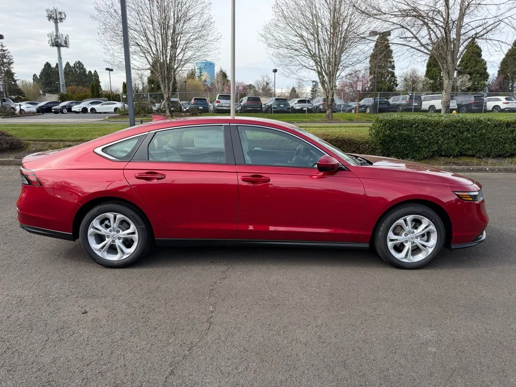 New 2026 Radiant Red Metallic Honda LX image 9