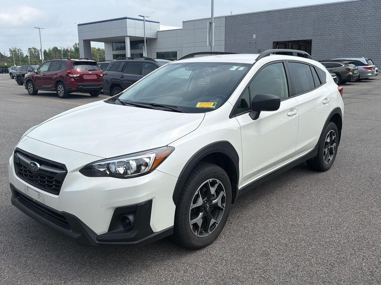 Used 2020 Crystal White Pearl Subaru Base image 8