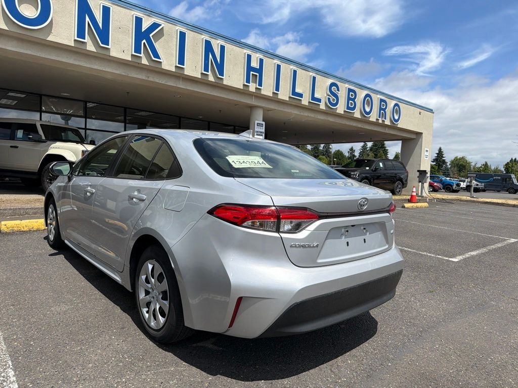 Used 2024 Classic Silver Metallic Toyota LE image 6