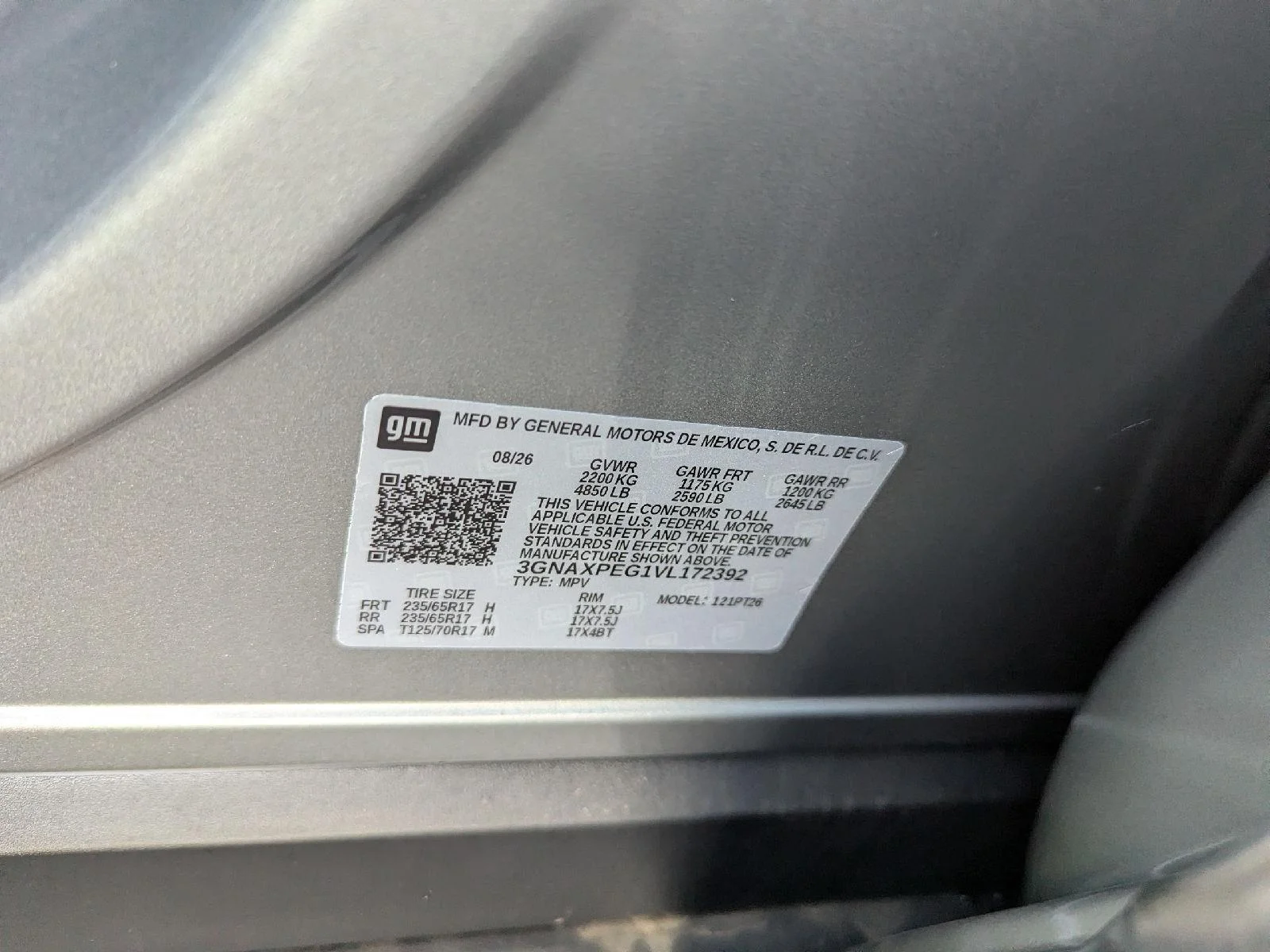 New 2027 Sterling Gray Metallic Chevrolet LT image 54