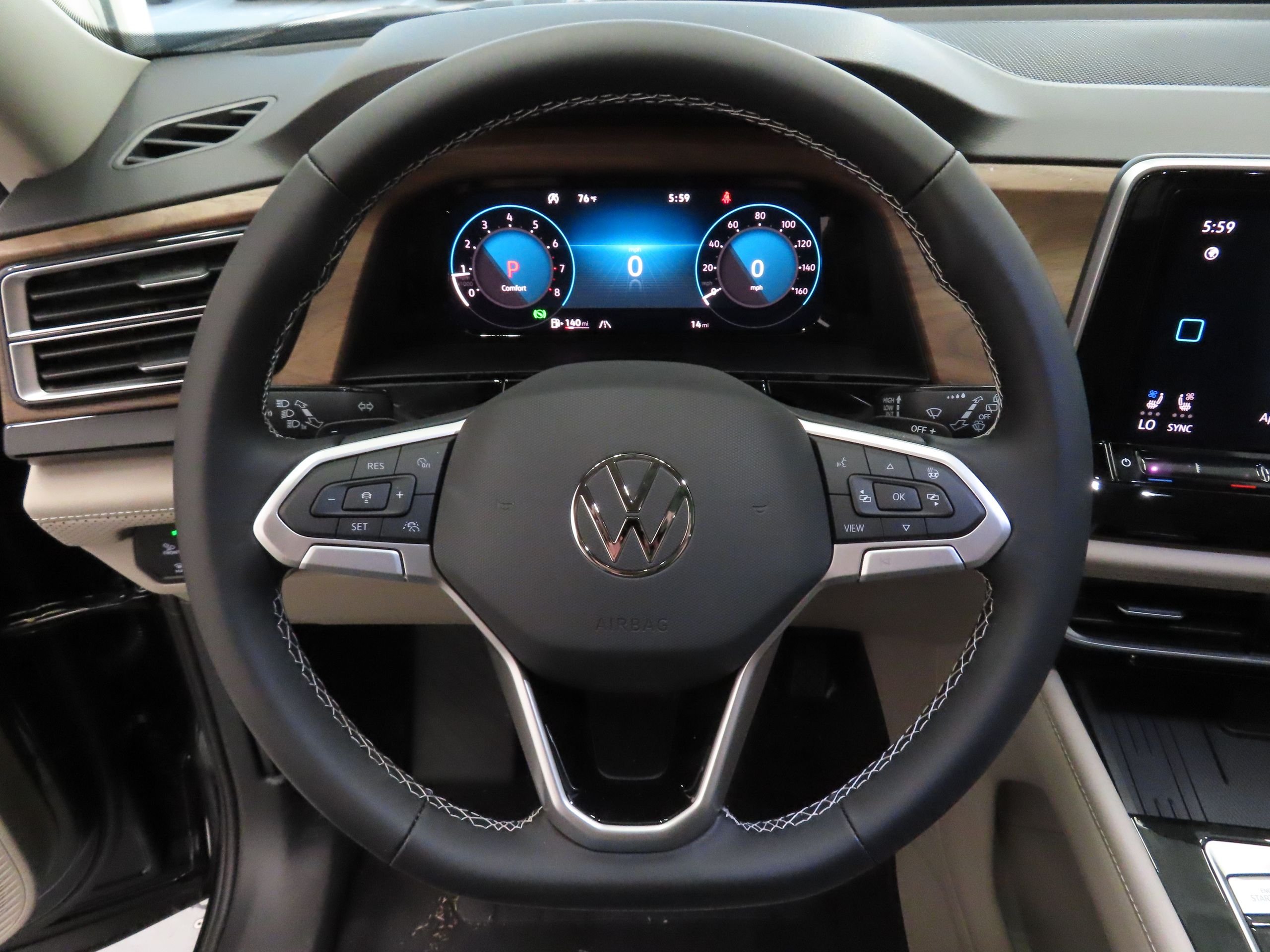 New 2026 Black Volkswagen 2.0T SE w/Technology image 14