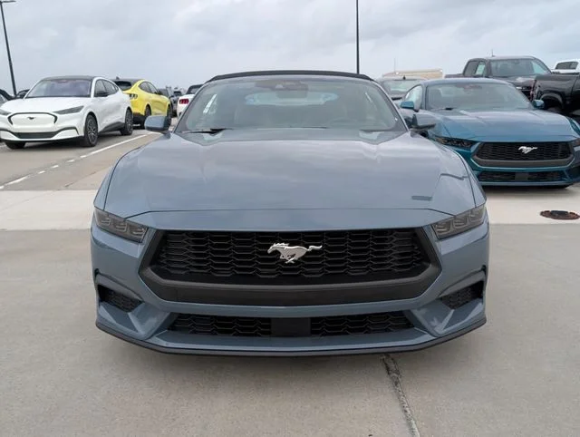 New 2026 Vapor Blue Metallic Ford EcoBoost® Premium Convertible image 2