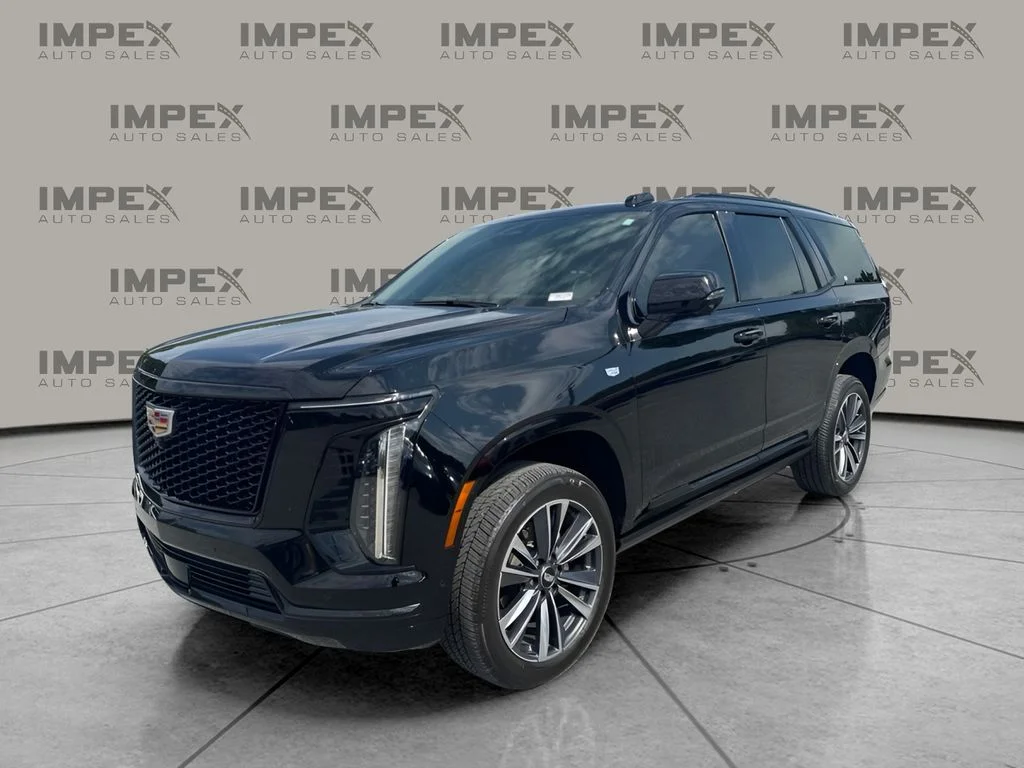 Used 2025 Black Cadillac Sport image 1