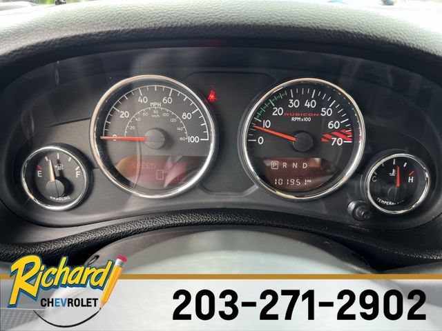 Used 2016 Green Jeep Rubicon Hard Rock image 11