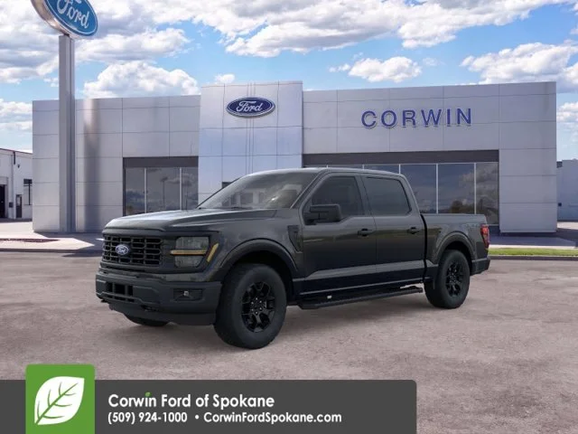New 2026 Agate Black Metallic Ford STX image 3