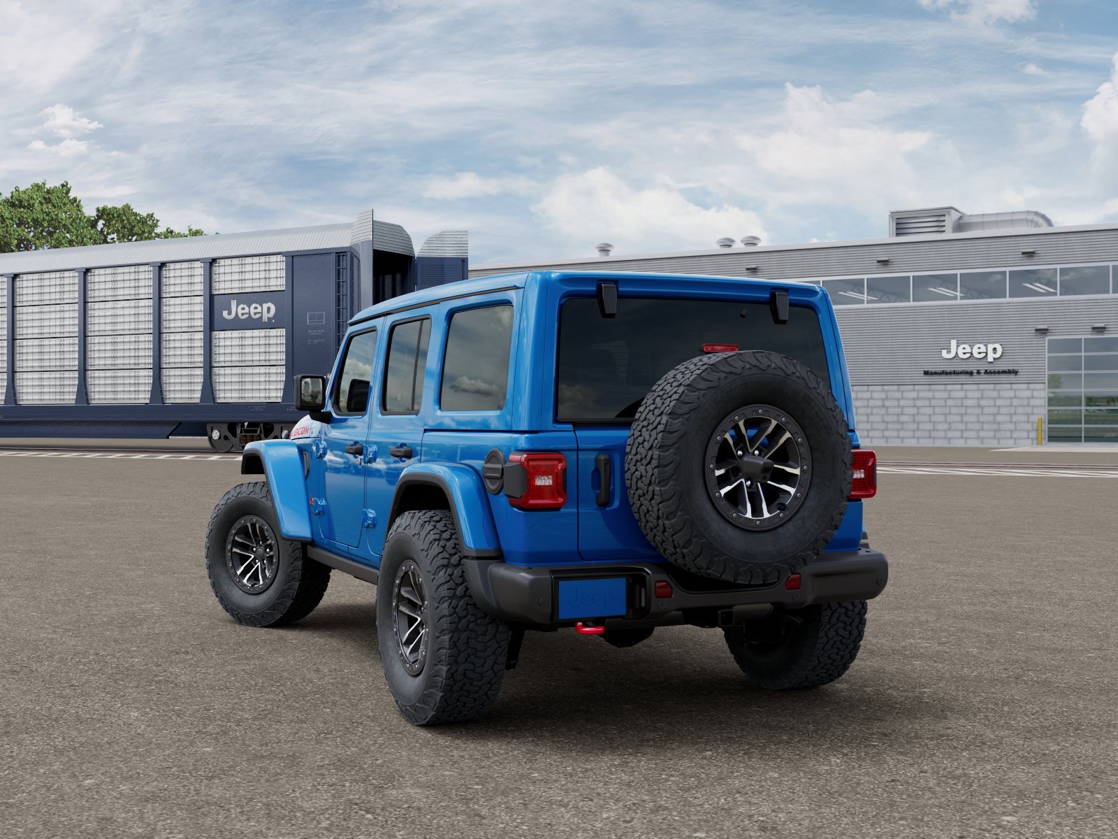 New 2026 Hydro Blue Pearlcoat Jeep Rubicon X image 29