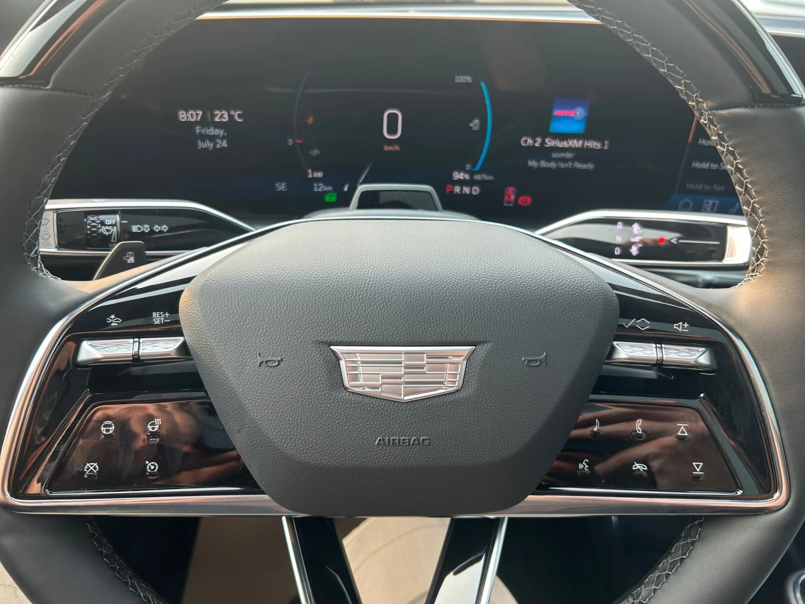 New 2026 Vibrant White Tricoat Cadillac Sport image 21