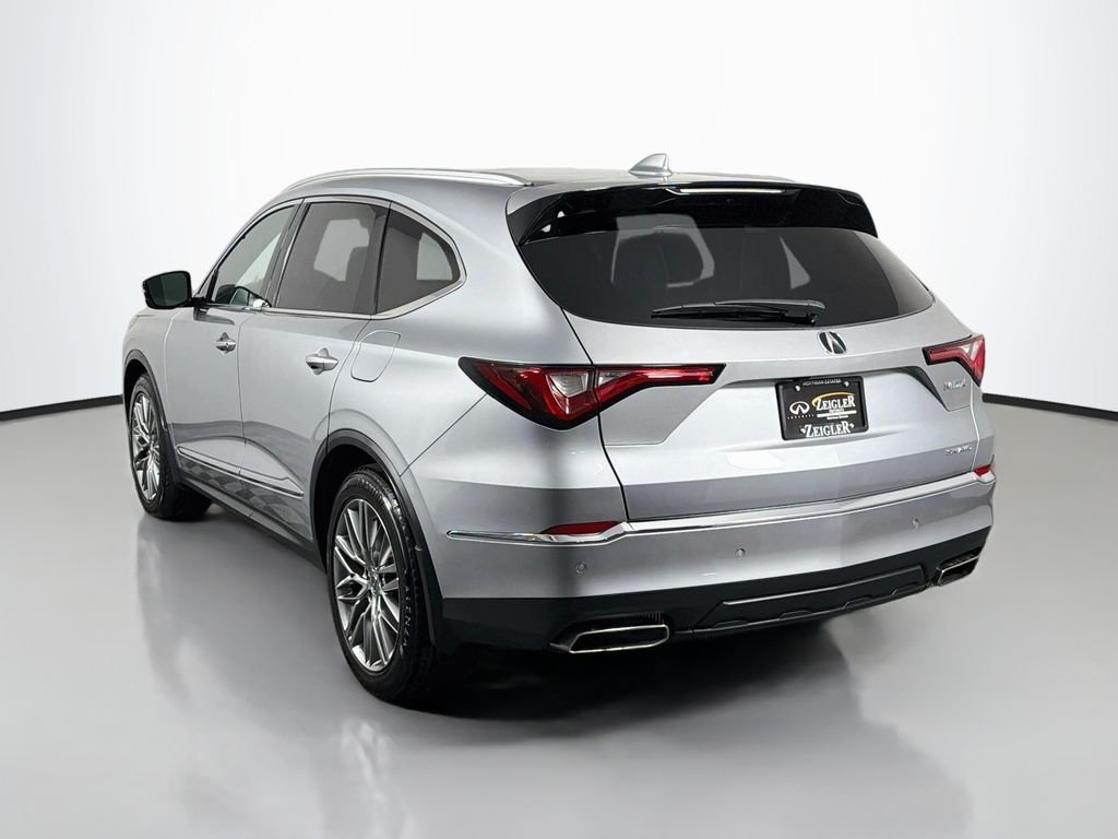 Used 2024 Lunar Silver Metallic Acura Advance image 5