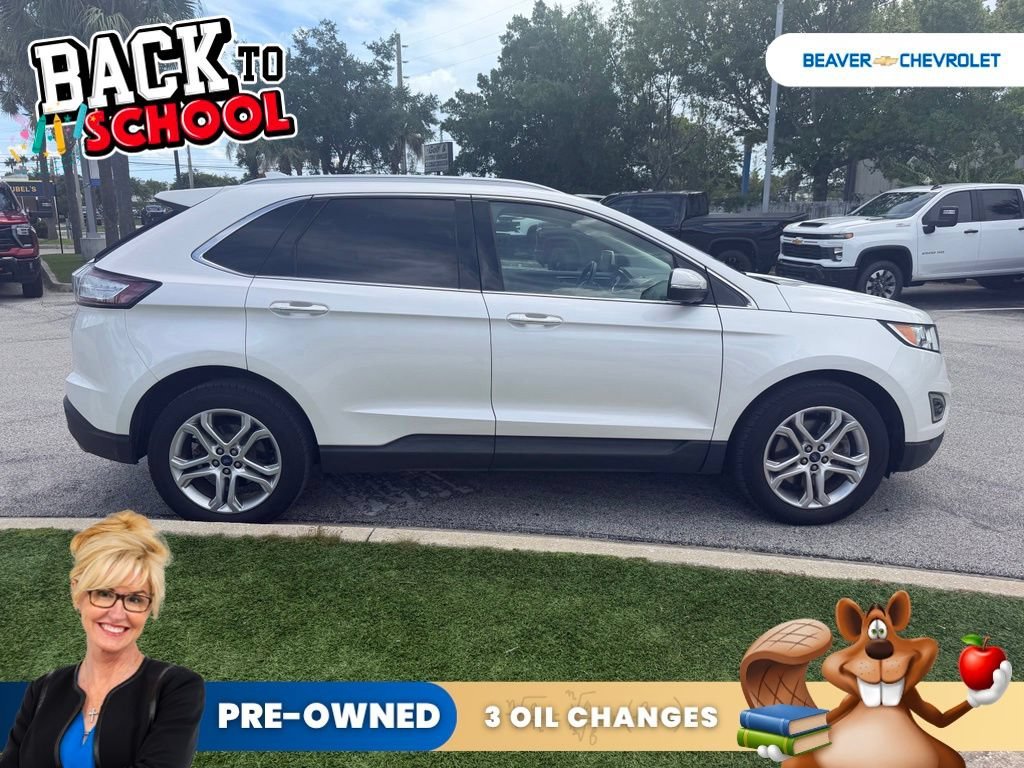 Used 2018 White Ford Titanium image 3