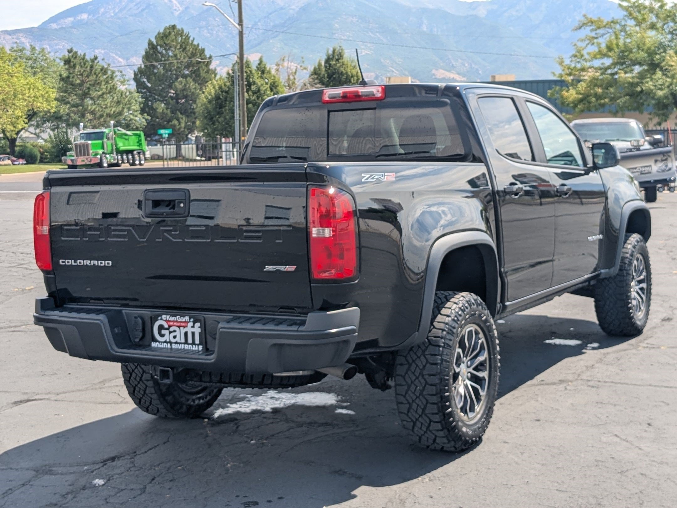 Used 2022 Black Chevrolet 4WD ZR2 image 3