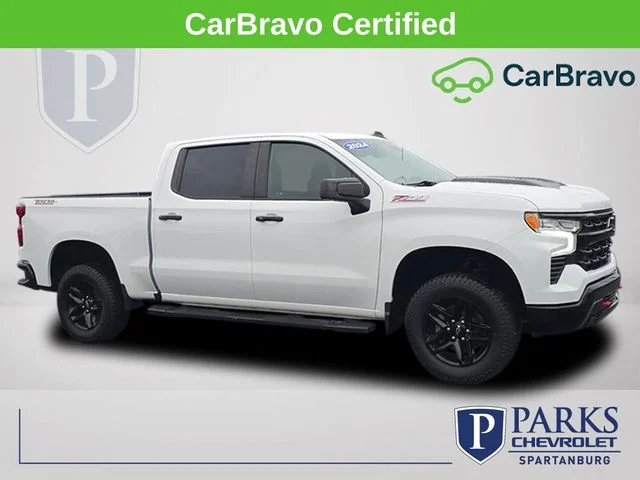 Certified Used 2024 White Chevrolet LT Trail Boss image 1