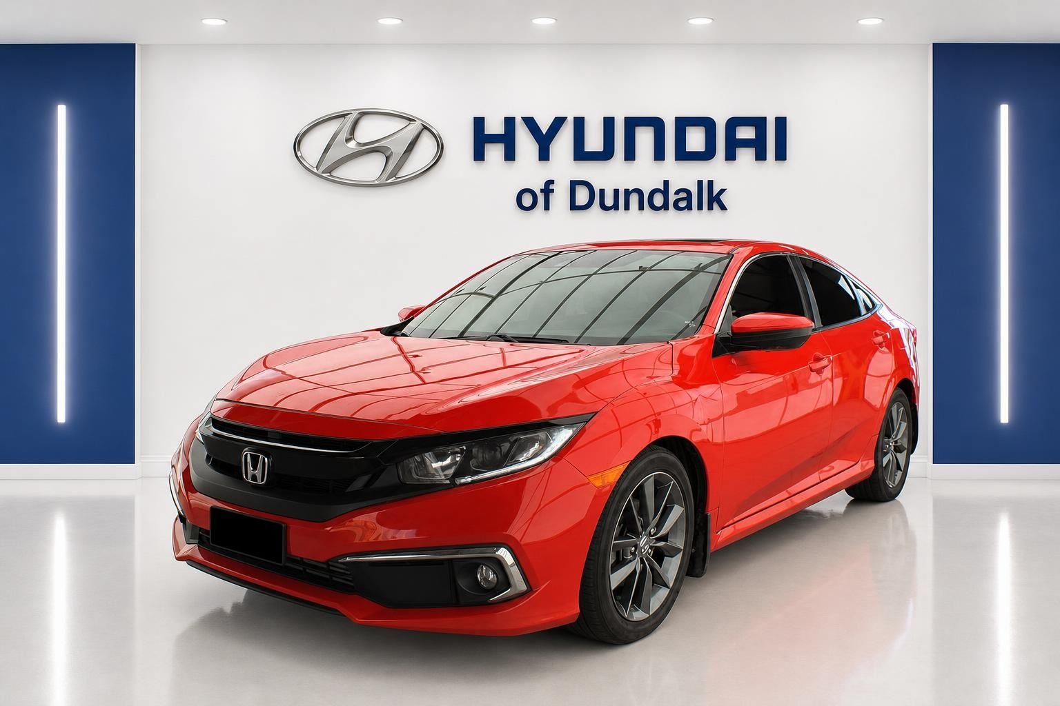 Used 2021 Red Honda EX image 3