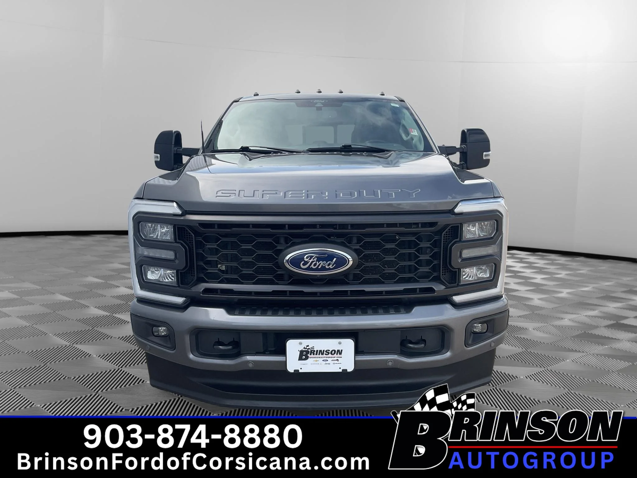 Used 2024 Carbonized Gray Metallic Ford LARIAT image 2