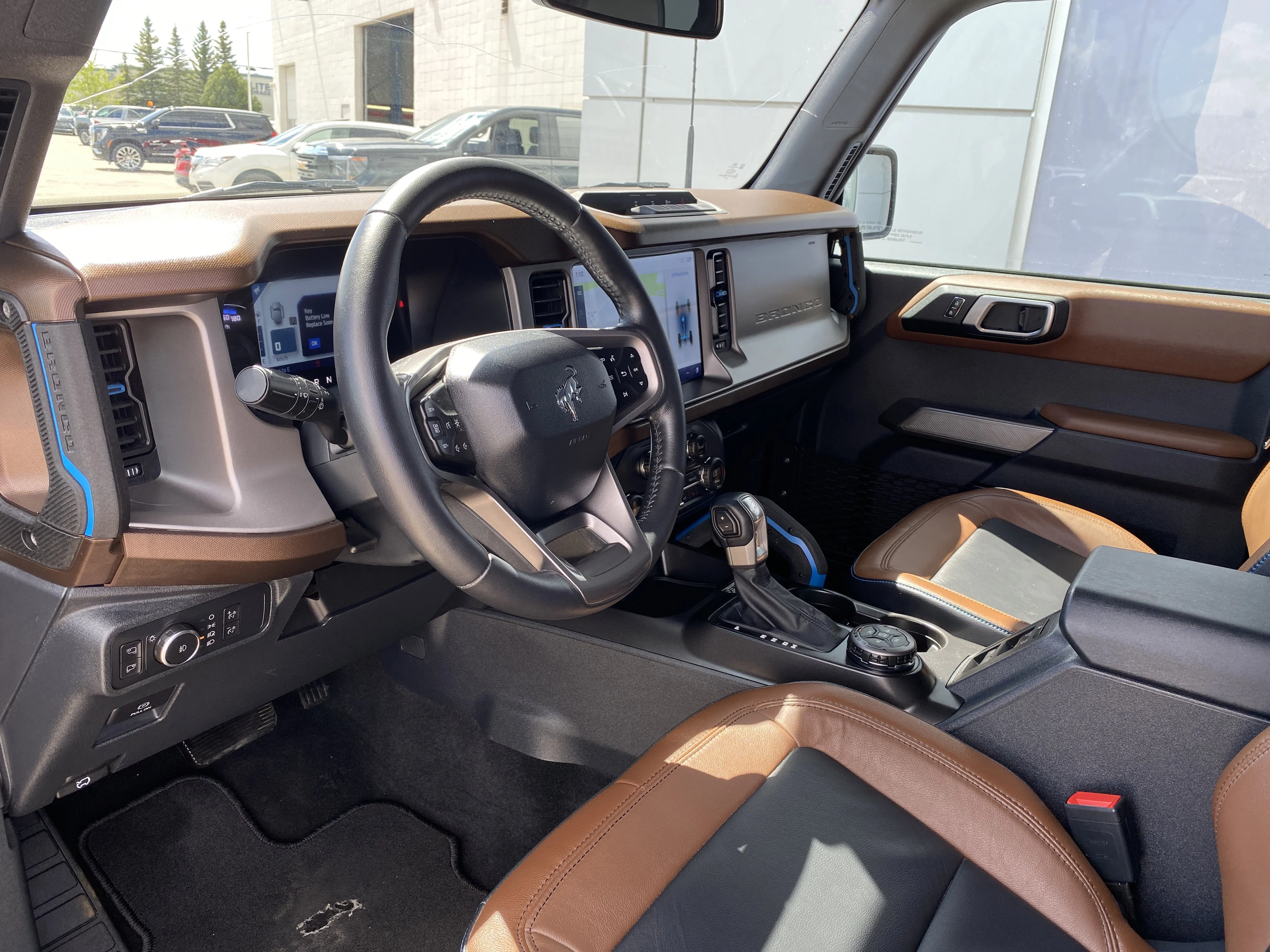 Certified Used 2021 Gray Ford Base 4 Door Advanced 4x4 * SOFT TOP * 2 TONE LEATHER * NAVIGATION * image 9