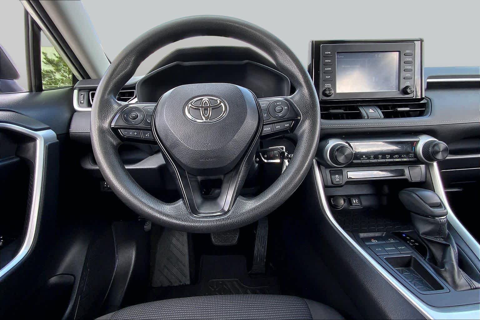Used 2019 Super White Toyota LE image 6