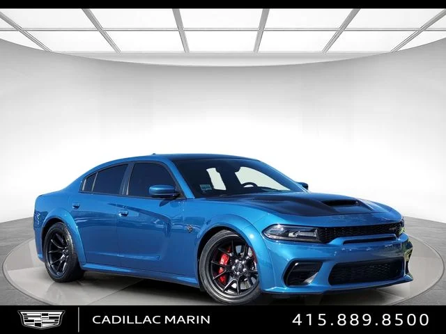 Used 2021 Blue Dodge SRT Hellcat Redeye Widebody image 1