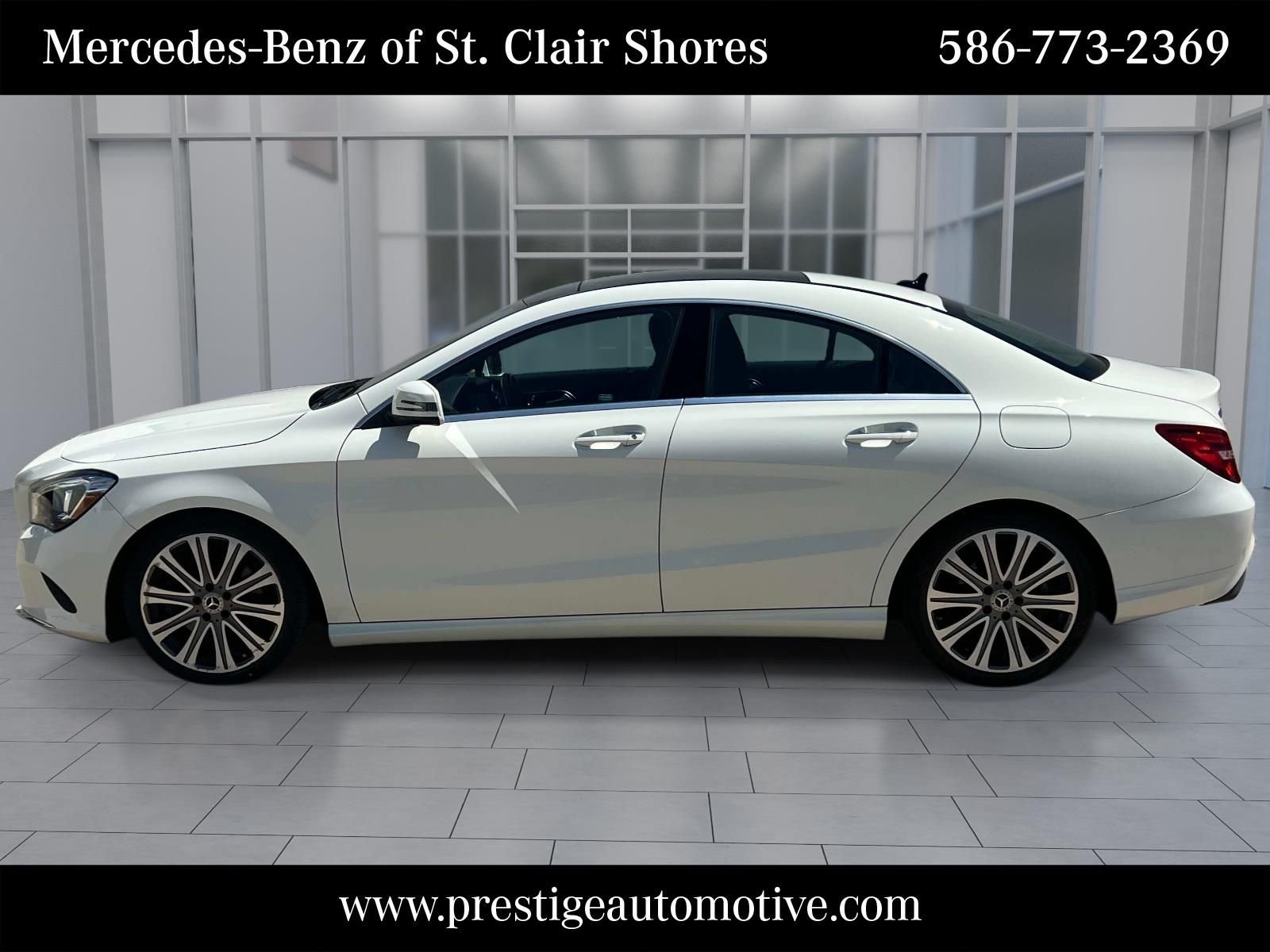 Used 2018 Mercedes-Benz CLA CLA250 with VIN WDDSJ4EB6JN526392 for sale in St. Clair Shores, MI