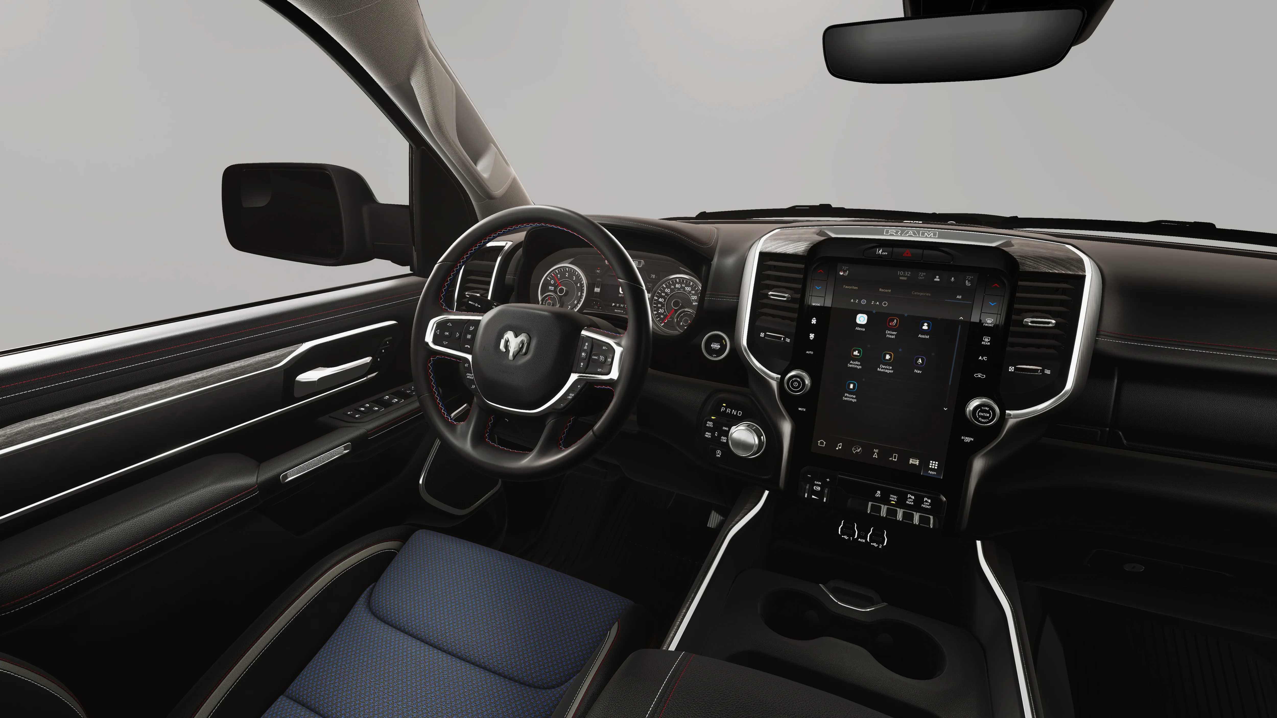 New 2026 Bright White Clear-Coat Exterior Paint RAM LARAMIE image 8