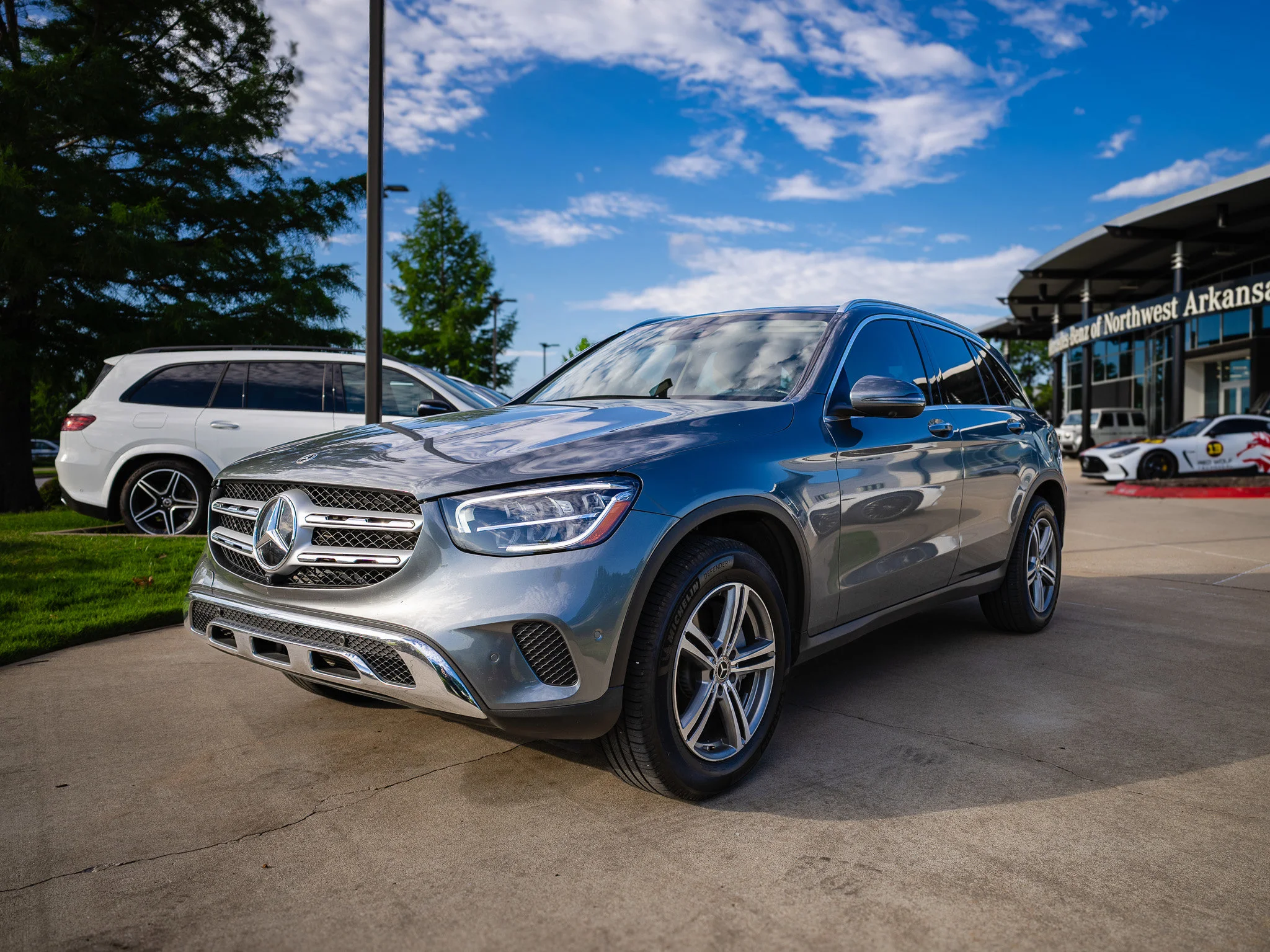 Certified Used 2021 Selenite Gray Metallic Mercedes-Benz GLC 300 image 3