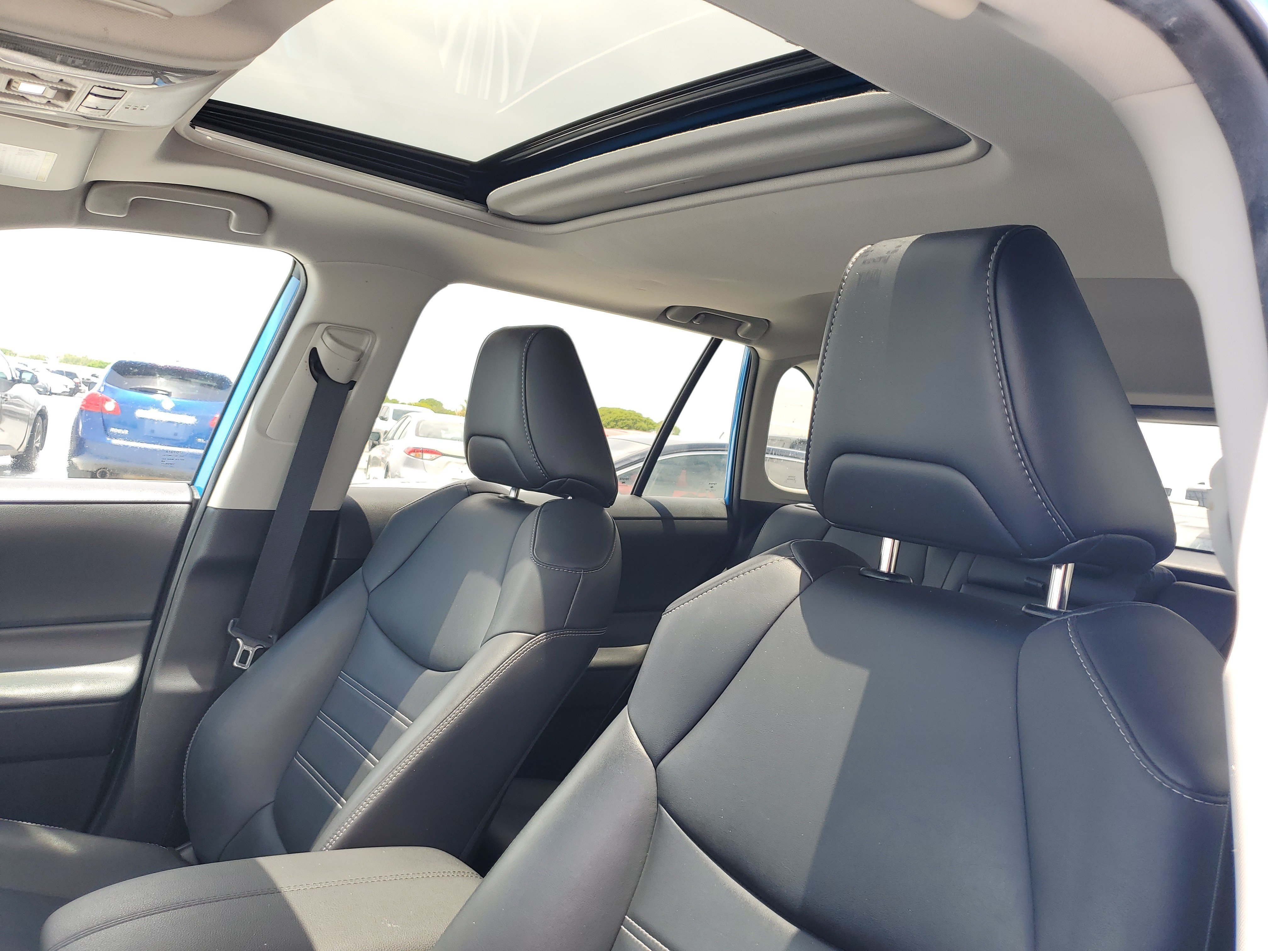 Certified Used 2021 Blue Flame Toyota XLE Premium image 18